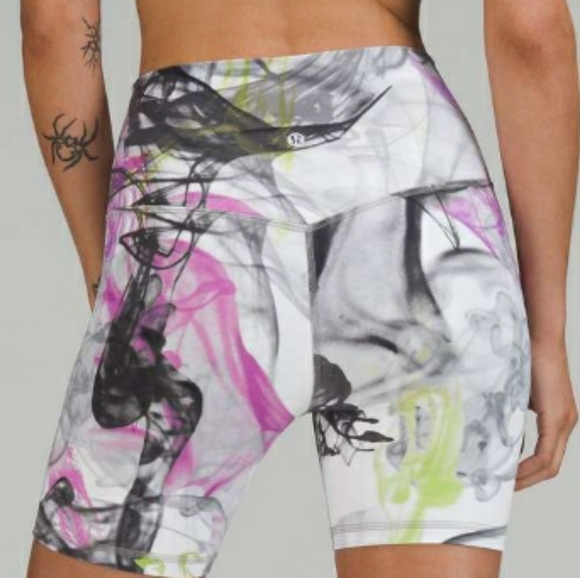 Lululemon Throwback Print Align High-Rise Short Size 0 - Picture 3 of 15